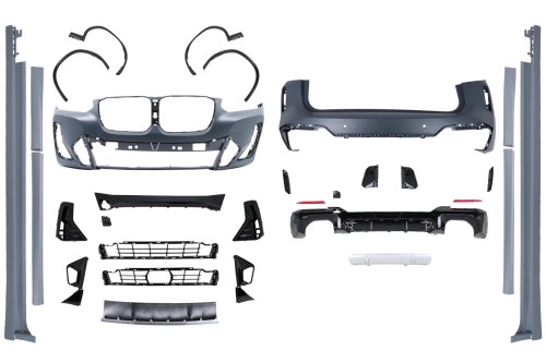 BODYKIT ZDERZAK PRZEDNI ZDERZAK TYLNY BMW X3 G01 LCI 21-23 M PAKIET LOOK