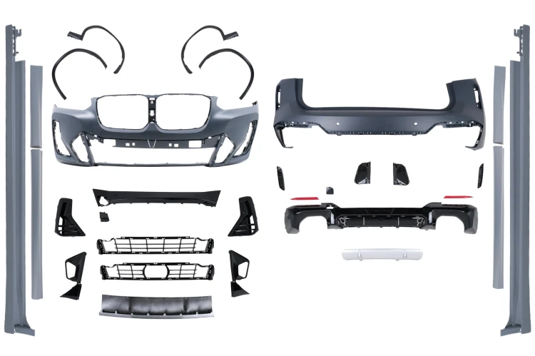 BODYKIT ZDERZAK PRZEDNI ZDERZAK TYLNY BMW X3 G01 LCI 21-23 M PAKIET LOOK