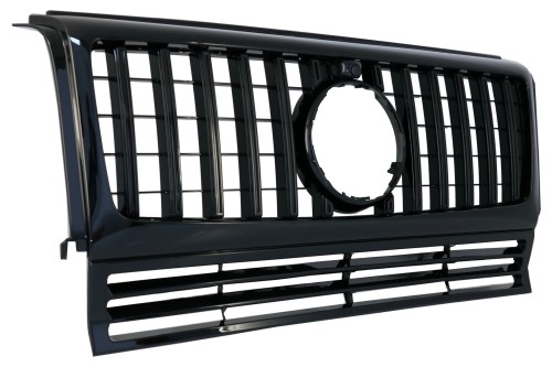 GRILL ATRAPA CHŁODNICY PANAMERICANA MERCEDES KLASY G W463 90-17 PIANO BLACK