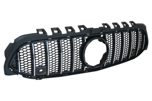 GRILL ATRAPA PANAMERICANA MERCEDESA KLASY A W177/V177 18-22 BLACK CHROM