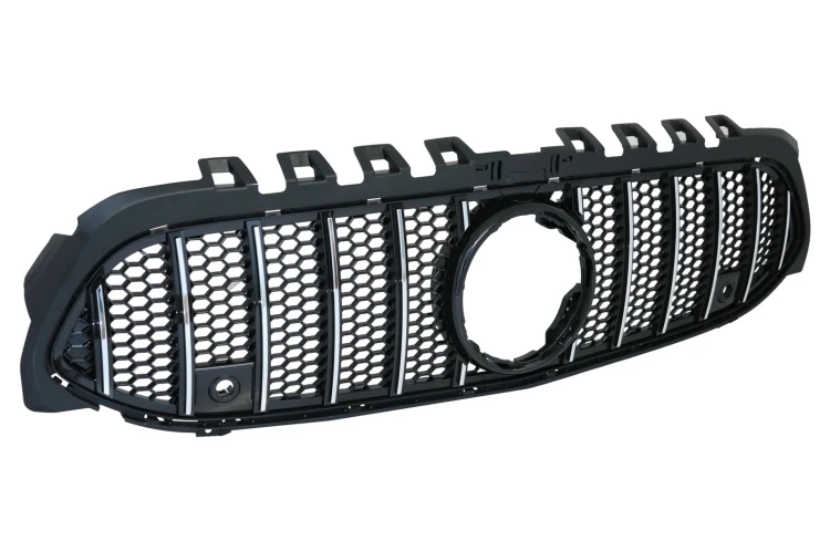 GRILL ATRAPA PANAMERICANA MERCEDESA KLASY A W177/V177 18-22 BLACK CHROM