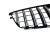 GRILL ATRAPA CHŁODNICY PANAMERICANA MERCEDESA KLASY C W204 S204 07-14 CHROM