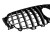 GRILL ATRAPA PANAMERICANA MERCEDES KLASY E W213 S213 16-19 BLACK CHROME