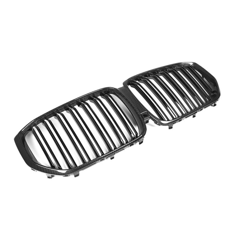 GRILL ATRAPA NERKI CARBON DO BMW X5 G05 X5M PRELCI (18-22) WŁÓKNO WĘGLOWE