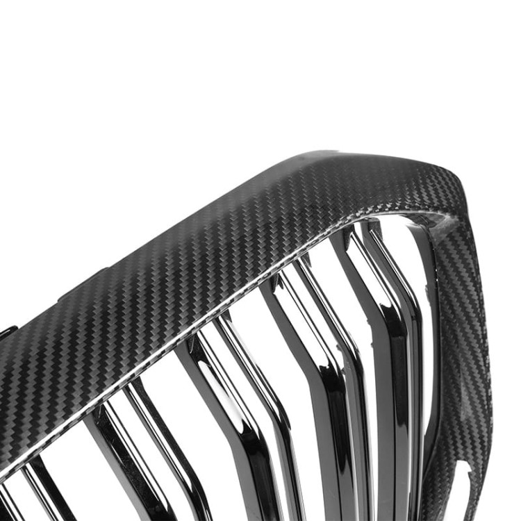 GRILL ATRAPA NERKI CARBON DO BMW X5 G05 X5M PRELCI (18-22) WŁÓKNO WĘGLOWE