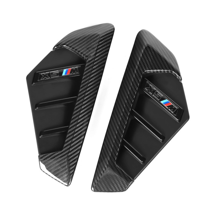 KARBONOWE WLOTY POWIETRZA DO BŁOTNIKÓW BMW X5M G05 (PRAWA + LEWA STRONA)