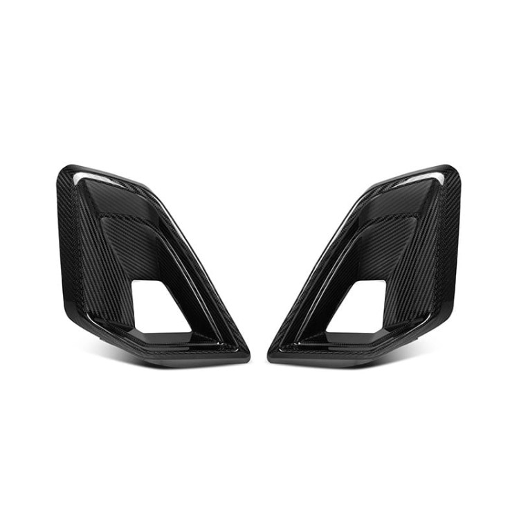WLOTY W PRZEDNIM ZDERZAKU DOLNE M-PERFORMANCE STYLE DO BMW X5 G05 CARBON