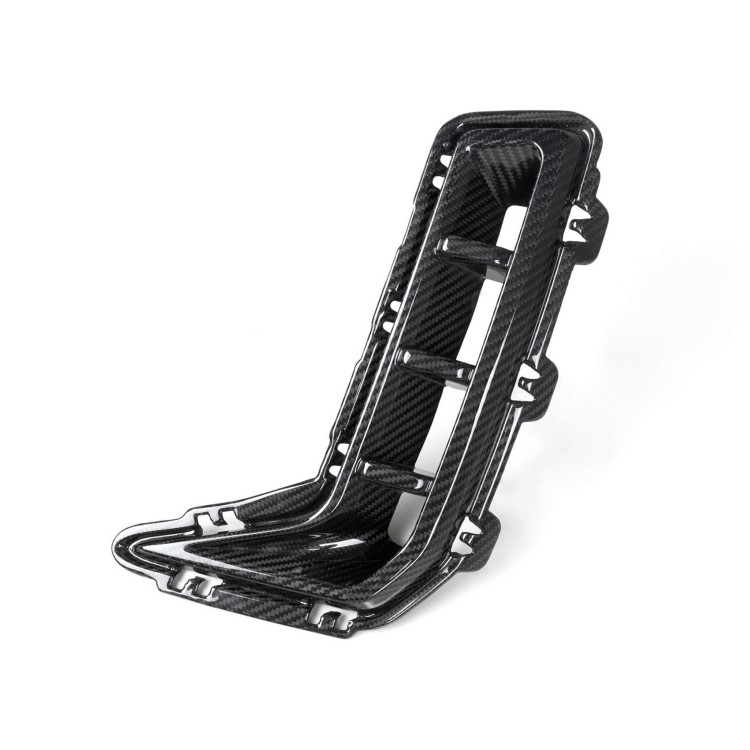 WLOTY W PRZEDNIM ZDERZAKU GÓRNE M-PERFORMANCE STYLE DO BMW X5 G05 CARBON