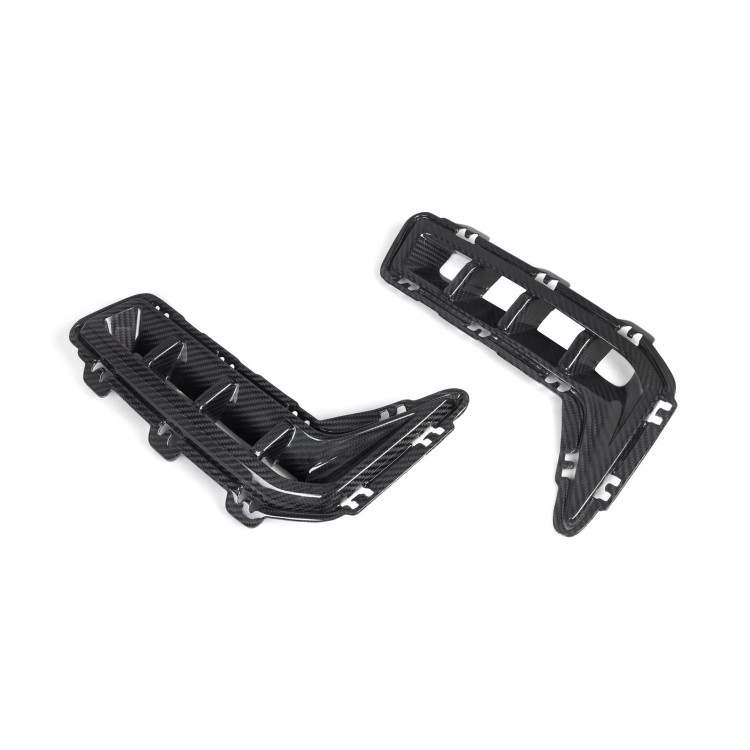 WLOTY W PRZEDNIM ZDERZAKU GÓRNE M-PERFORMANCE STYLE DO BMW X5 G05 CARBON
