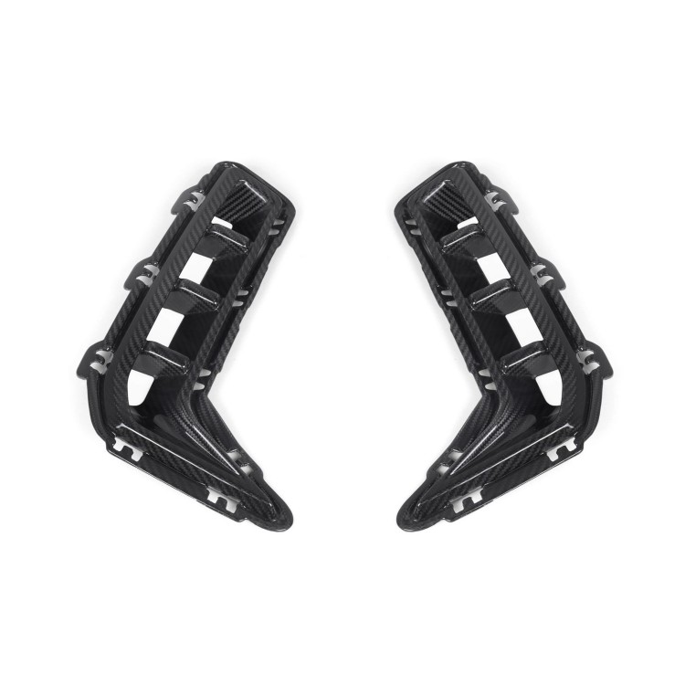 WLOTY W PRZEDNIM ZDERZAKU GÓRNE M-PERFORMANCE STYLE DO BMW X5 G05 CARBON