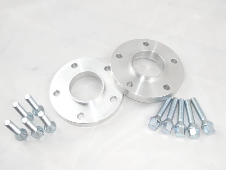 DYSTANSE 20mm 5x120mm + 10 ŚRUB M12x1,5 DO BMW