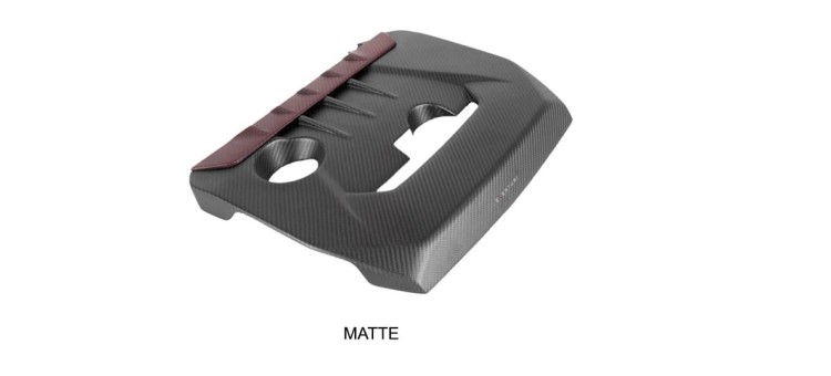 POKRYWA SILNIKA Z WŁÓKNA WĘGLOWEGO CARBON TOYOTA GR YARIS / COROLLA (MAT)