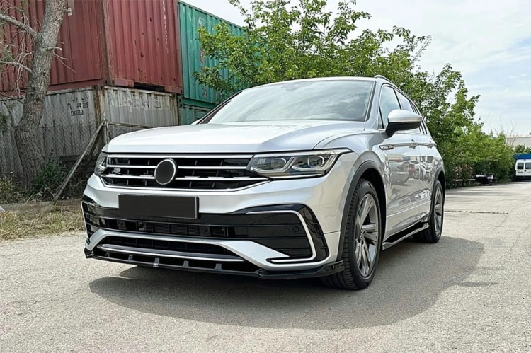 Dokładka Zderzaka Przedniego Splitter VW Tiguan II Mk2 (20-24) Styl R-Line