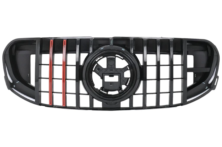 Grill Atrapa Panamericana Mercedes GLS SUV X167 (2019-2023) Czarny Połysk