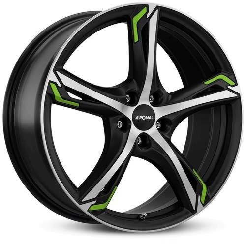 Felga aluminiowa Ronal R62 green 7.5" x 18" 5x114.3 ET 45