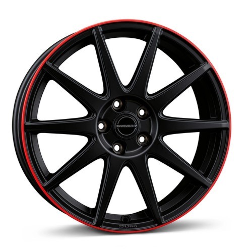 Felga aluminiowa Borbet GTX black matt rim red 8.0" x 19" 5x114.3 ET 50
