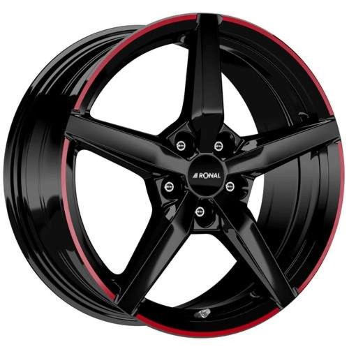 Felga aluminiowa Ronal R69 bm red 7.5" x 17" 5x108 ET 50