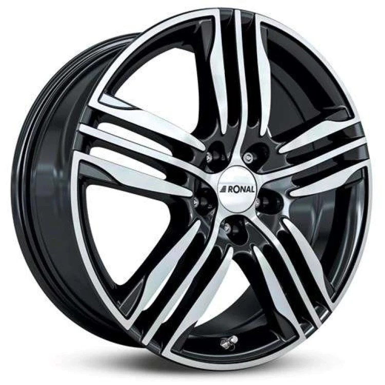 Felga aluminiowa Ronal R57 black pol 7.5" x 19" 5x108 ET 55