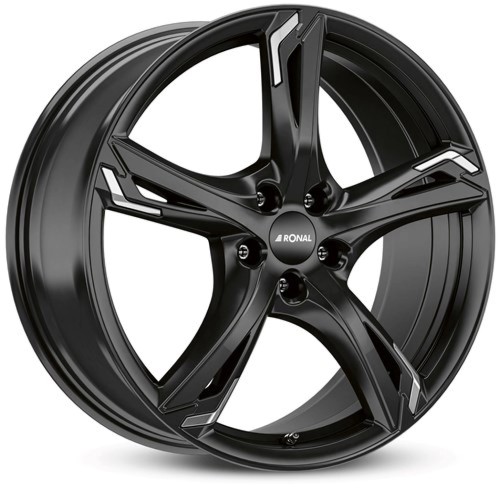 Felga aluminiowa Ronal R62 black chrome 8.0" x 19" 5x114.3 ET 40