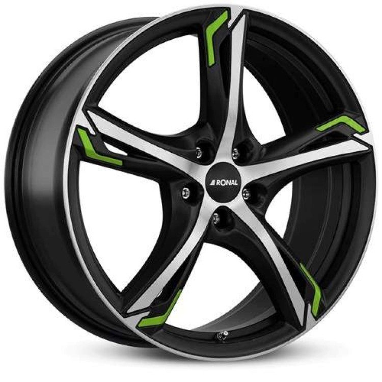 Felga aluminiowa Ronal R62 green 8.5" x 20" 5x110 ET 35