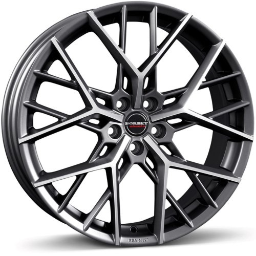 Felga aluminiowa Borbet BY titan pol. 8.5" x 21" 5x114.3 ET 45