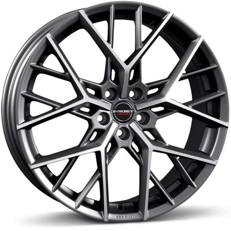 Felga aluminiowa Borbet BY titan pol. 8.5" x 21" 5x114.3 ET 45