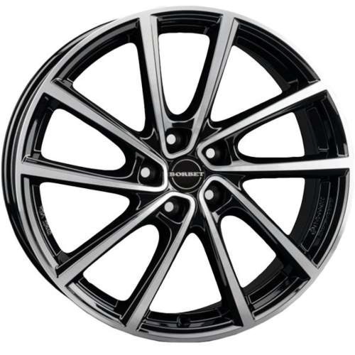 Felga aluminiowa Borbet V bp 7.0" x 19" 5x108 ET 47,5