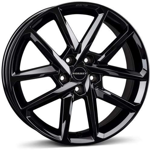 Felga aluminiowa Borbet N black 8.0" x 19" 5x108 ET 45